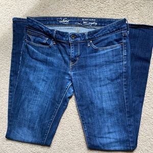 Levi Slight Curve straight leg jeans 30x34